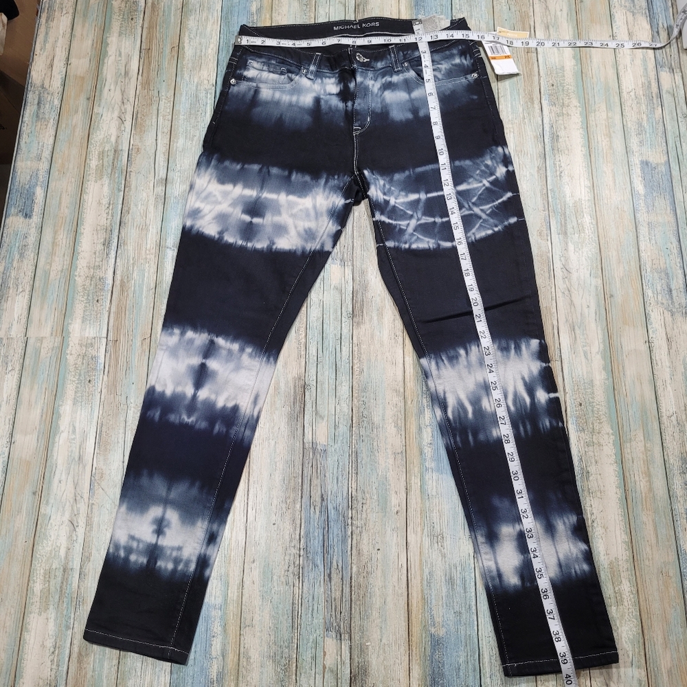 ✨️HP✨️Michael kors Tie Dye Denim Jean. - Picture 4 of 15